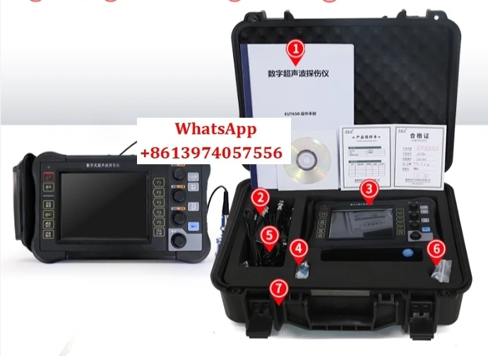 Leista digital ultrasonic flaw detector, high-precision metal steel pipe weld flaw detector, defect detector
Leista digital ultrasonic flaw detector, high-precision metal steel pipe weld flaw detector, defect detector