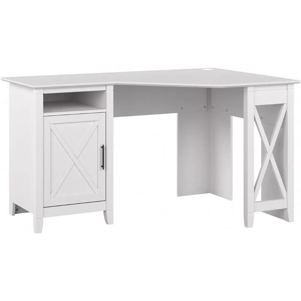 Small Corner Computer Desk for Small Space, Office and Bedroom | Key West Collection L Desk with Storage and Aged Bronze Hardwa
Small Corner Computer Desk for Small Space, Office and Bedroom | Key West Collection L Desk with Storage and Aged Bronze Hardwa
