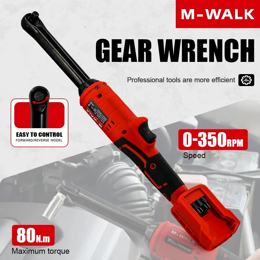 Бесщеточный электрический гайковерт 3/8 дюйма, удлиненный, беспроводной, ударный, для снятия винтов и гаек, инструмент для авторемонта, для аккумулятора 18В
Бесщеточный электрический гайковерт 3/8 дюйма, удлиненный, беспроводной, ударный, для снятия винтов и гаек, инструмент для авторемонта, для аккумулятора 18В