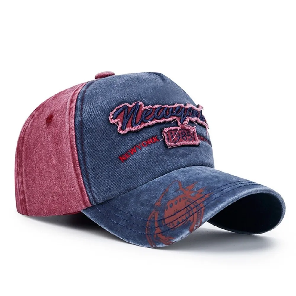 Two-Tone New York 1985 Baseball Cap Distressed Washed Cotton Dad Hat Hip Hop Adjustable Letter Embroidered Baseball Hat
Two-Tone New York 1985 Baseball Cap Distressed Washed Cotton Dad Hat Hip Hop Adjustable Letter Embroidered Baseball Hat