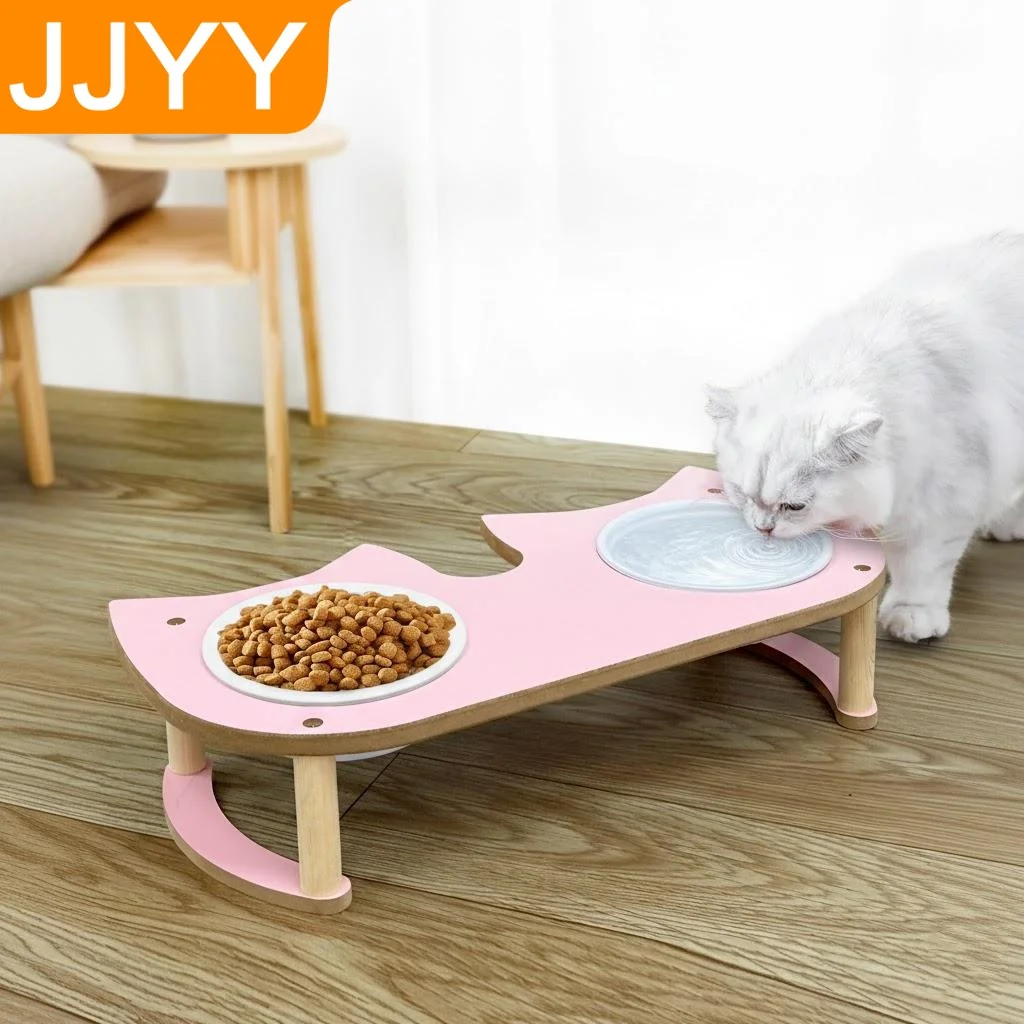Double Cat Food Bowl Ceramic Pet Bowl Dog Water Bowl Slanted Mouth Design Anti Neck Spine Feeding Station
Double Cat Food Bowl Ceramic Pet Bowl Dog Water Bowl Slanted Mouth Design Anti Neck Spine Feeding Station