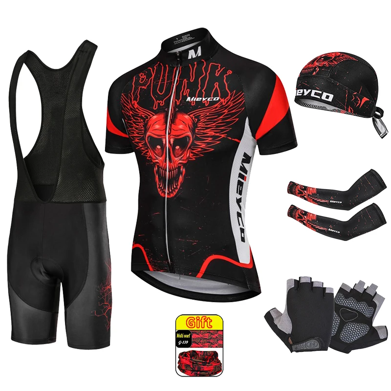 Mieyco Skull Cycling Jersey Set Men's Tracksuit Road Bike Clothing For Bicycle Fitness Equipment Outdoor Ciclismo Masculino
Mieyco Skull Cycling Jersey Set Men's Tracksuit Road Bike Clothing For Bicycle Fitness Equipment Outdoor Ciclismo Masculino