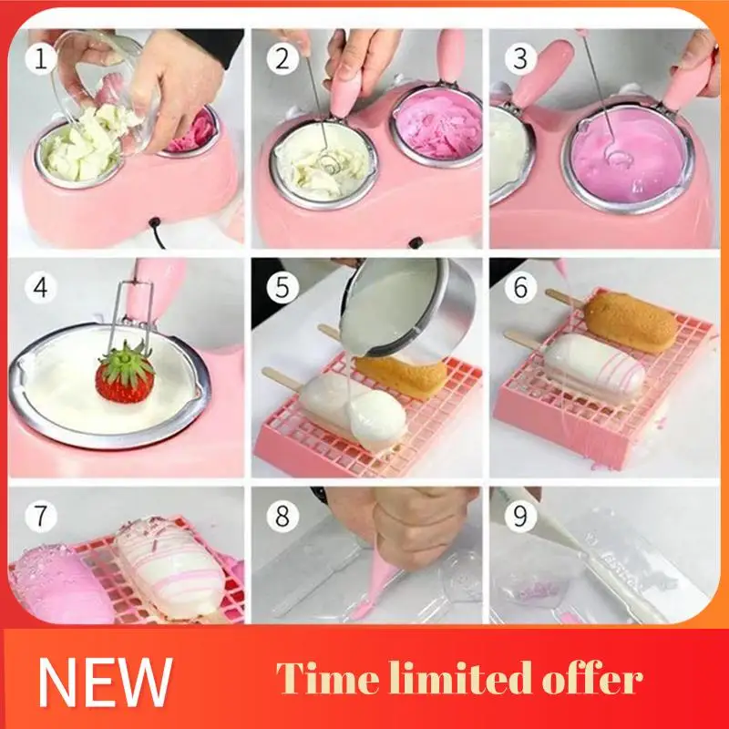Electric Chocolate Melting Pot Gift Set For Candy Milk Cheese With DIY Mold And Accessories EU Plug(B)
Electric Chocolate Melting Pot Gift Set For Candy Milk Cheese With DIY Mold And Accessories EU Plug(B)