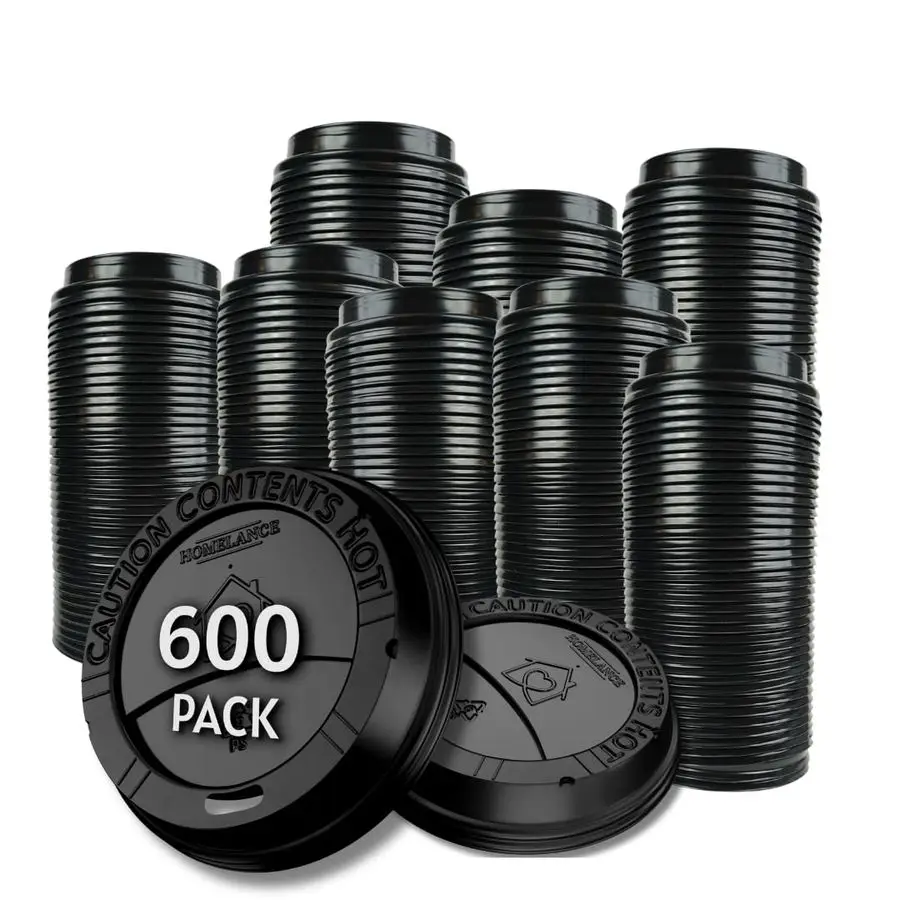 Of 600, Black Disposable Coffee Cup Lids, Coffee Cup Lids 10 oz 12 oz 16 oz 20 oz, LeakProof Plastic Coffee Lids, HeatResistant
Of 600, Black Disposable Coffee Cup Lids, Coffee Cup Lids 10 oz 12 oz 16 oz 20 oz, LeakProof Plastic Coffee Lids, HeatResistant