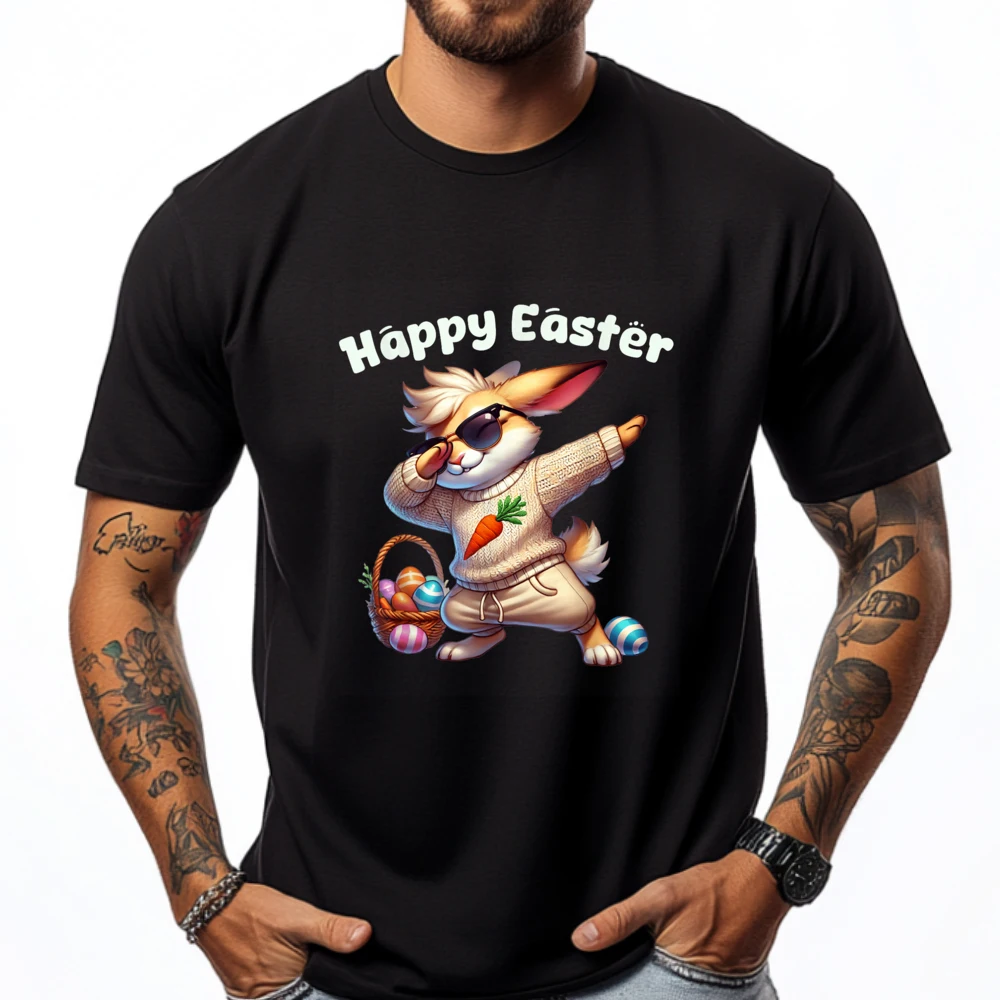Dabbing Rabbit Happy Easter Day Eggs Dab Boys Bunny Pink Graphic Tees Cotton Comfort Men's Clothing 2025 Easter Sunday
Dabbing Rabbit Happy Easter Day Eggs Dab Boys Bunny Pink Graphic Tees Cotton Comfort Men's Clothing 2025 Easter Sunday
