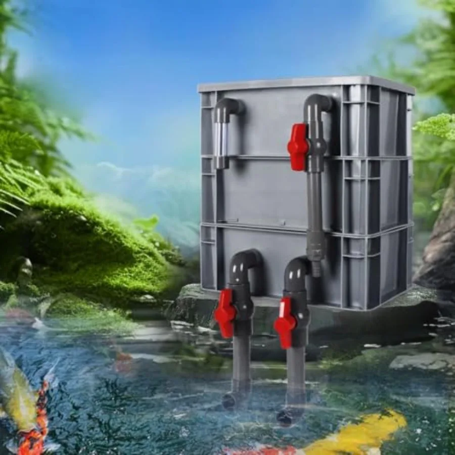 3-Layer Fish Tank Filter Box Aquarium Filtration Circulation System for 20-70Gal Tank Suitable for Fish Tanks and Small Fish Po
3-Layer Fish Tank Filter Box Aquarium Filtration Circulation System for 20-70Gal Tank Suitable for Fish Tanks and Small Fish Po