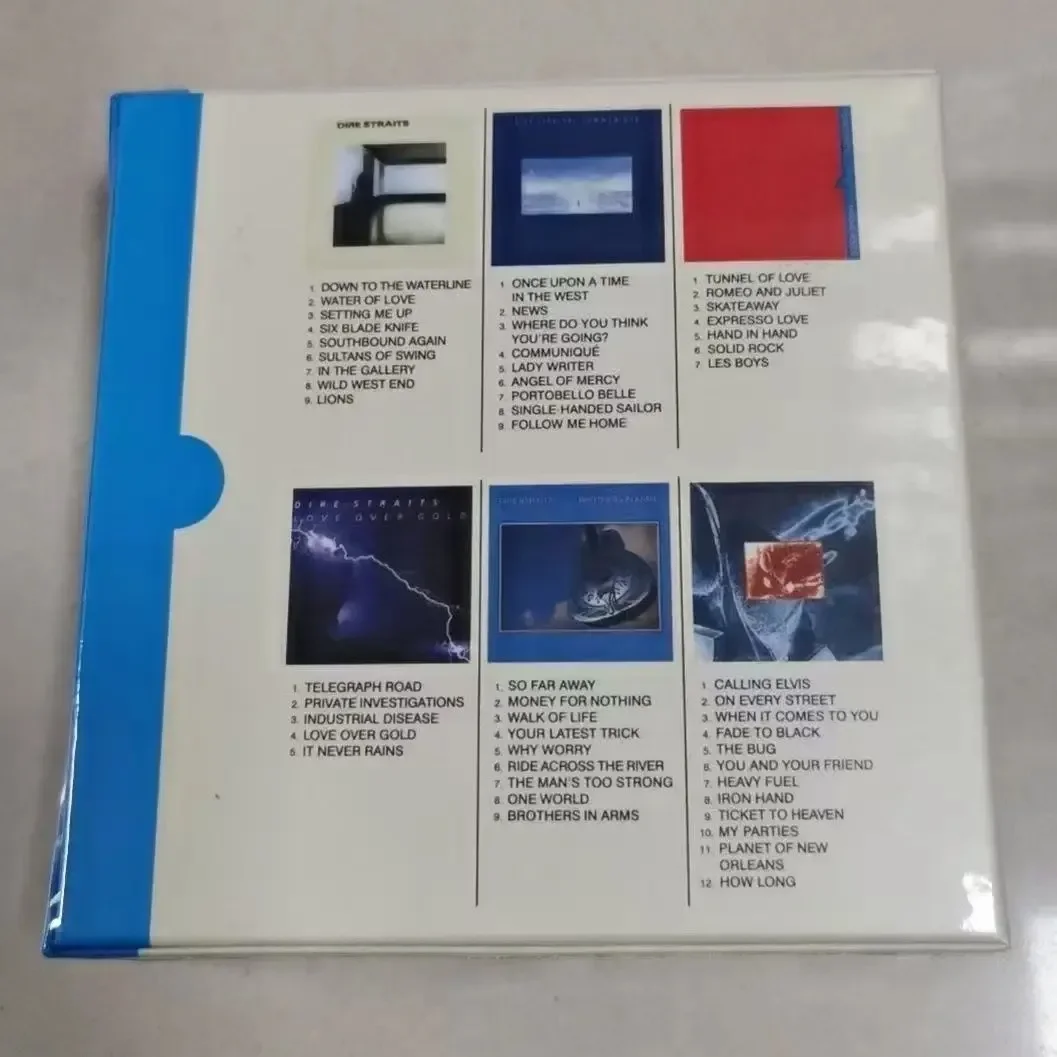 New Heavy Metal Rock Band Music CD Collection Gift Box Strait British Rock Band (1978-1991) 6CD
New Heavy Metal Rock Band Music CD Collection Gift Box Strait British Rock Band (1978-1991) 6CD