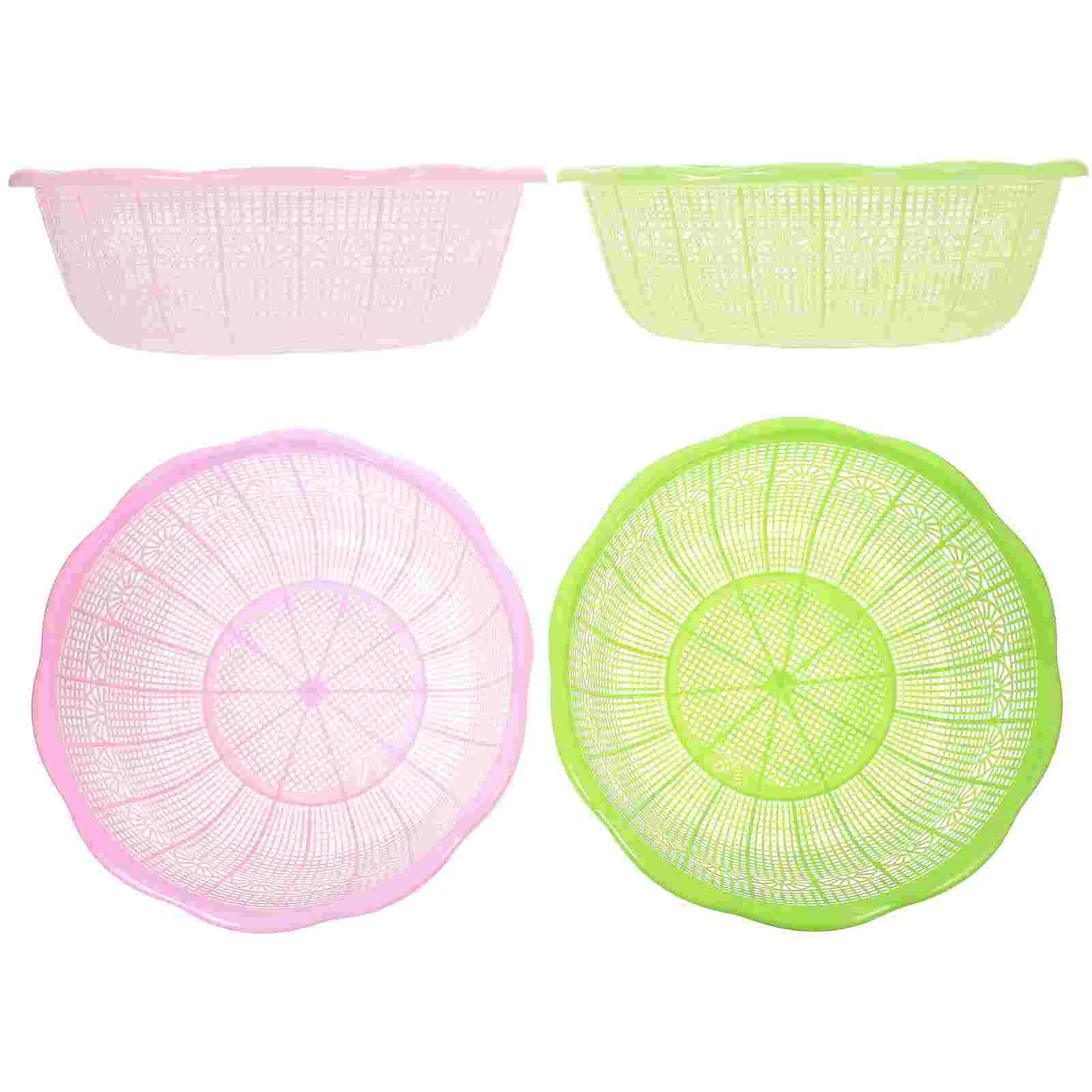 4 Pcs Collapsible Laundry Basket Rice Washing Pot Fruit and Vegetable Filter Sieve Basin
4 Pcs Collapsible Laundry Basket Rice Washing Pot Fruit and Vegetable Filter Sieve Basin