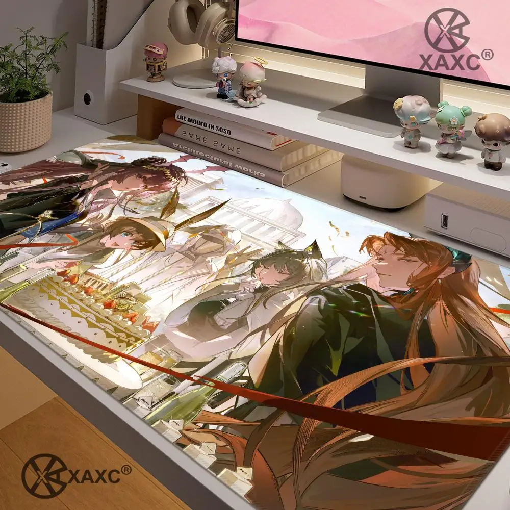 Gamer Arknights XAXC Mouse Pad large keyboard mouse desk pad non-slip rubber gaming mouse pad laptop mouse carpet
Gamer Arknights XAXC Mouse Pad large keyboard mouse desk pad non-slip rubber gaming mouse pad laptop mouse carpet
