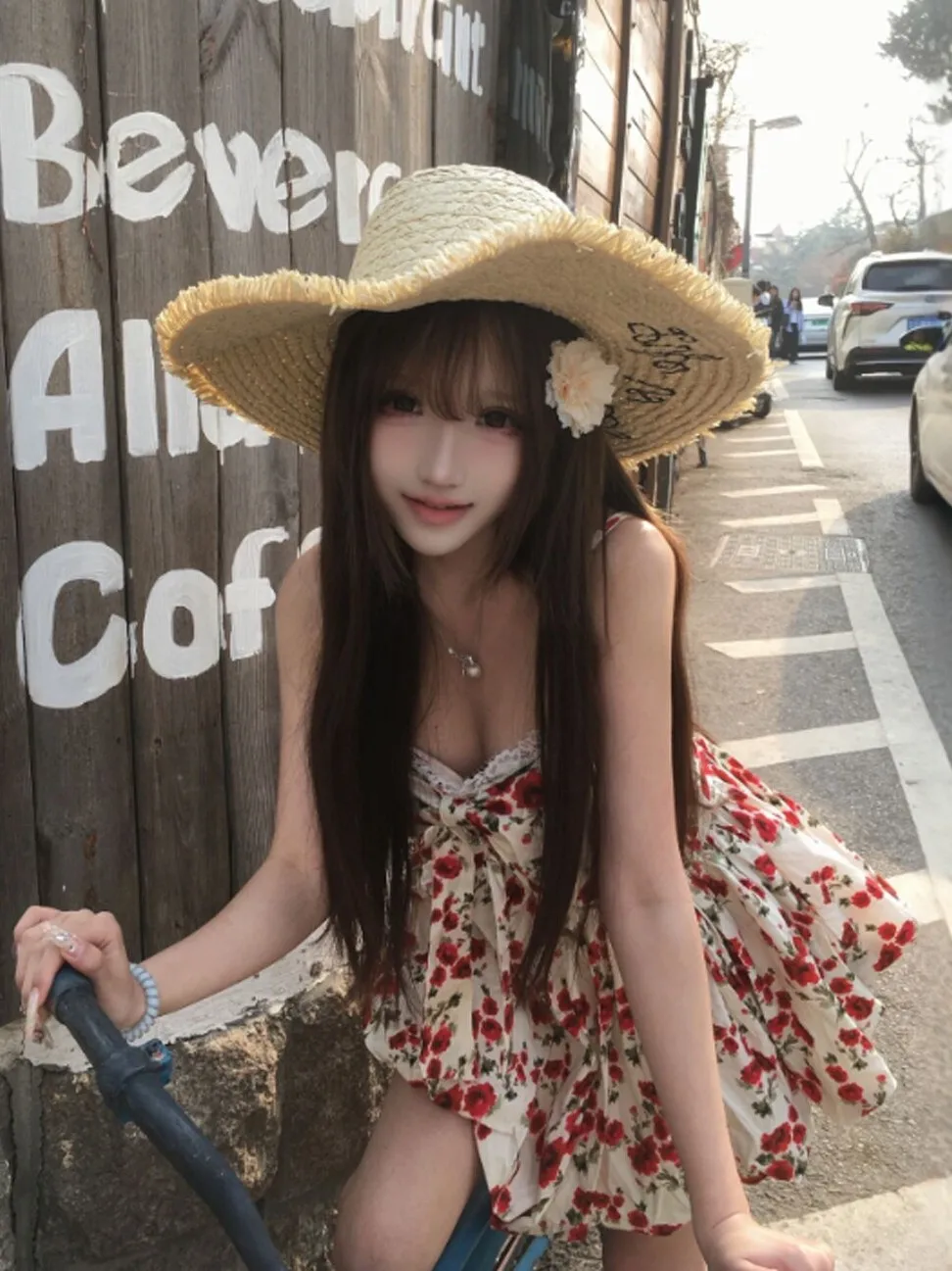 Retro Style Unique Beautiful Strap Floral Skirt Small Size Holiday Print Puffy Dress Summer Women's Clothing Gentle Style Hig...
Retro Style Unique Beautiful Strap Floral Skirt Small Size Holiday Print Puffy Dress Summer Women's Clothing Gentle Style Hig...