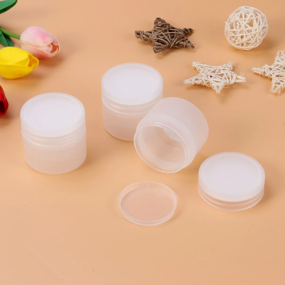 3pcs 50G Empty Cream Jars Portable Travel Containers For Lotions Ointments Acrylic Powder Face Mask Storage Transparent
3pcs 50G Empty Cream Jars Portable Travel Containers For Lotions Ointments Acrylic Powder Face Mask Storage Transparent