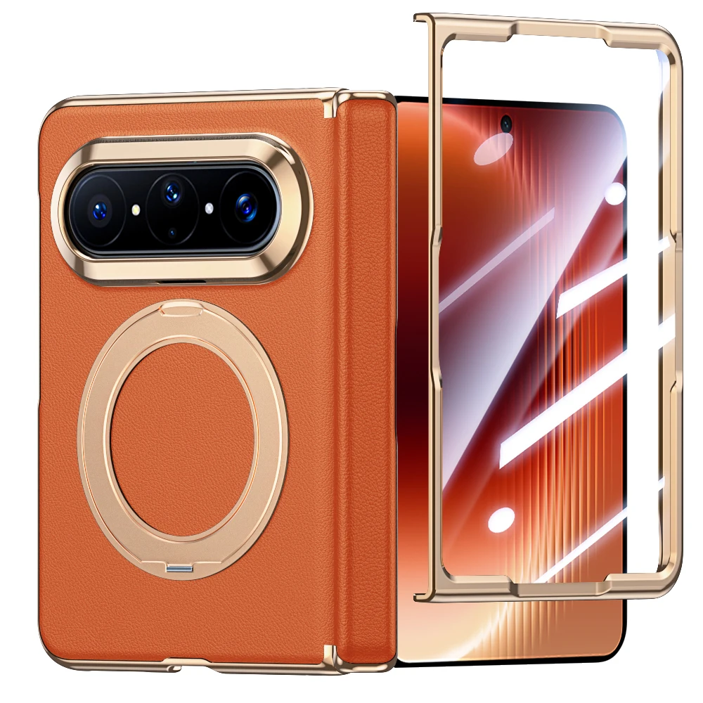 Central axis protective case for Huawei Pura X Max, wireless charging, ring stand, drop-proof and scratch-resistant
Central axis protective case for Huawei Pura X Max, wireless charging, ring stand, drop-proof and scratch-resistant