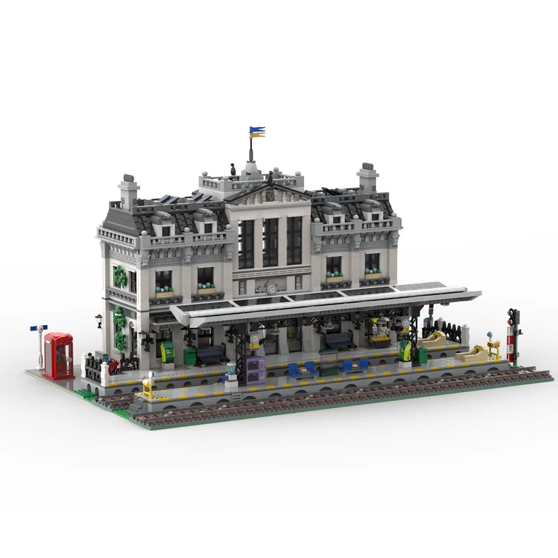 8920PCS MOC Building Modular Urban Railway Station DIY Assembly Puzzle Toy Model Children's Gift Technology Building Blocks
8920PCS MOC Building Modular Urban Railway Station DIY Assembly Puzzle Toy Model Children's Gift Technology Building Blocks
