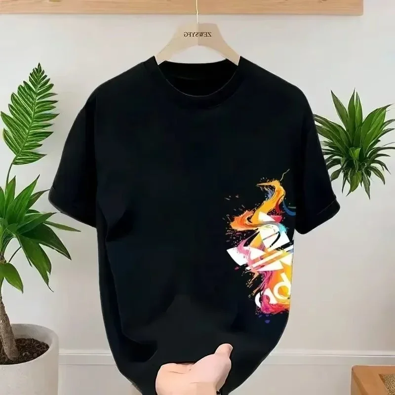 2025 New Summer New Casual Men's and Women's Printed Short-sleeved Cotton T-shirt Loose and Versatile Fashion Half-sleeved
2025 New Summer New Casual Men's and Women's Printed Short-sleeved Cotton T-shirt Loose and Versatile Fashion Half-sleeved
