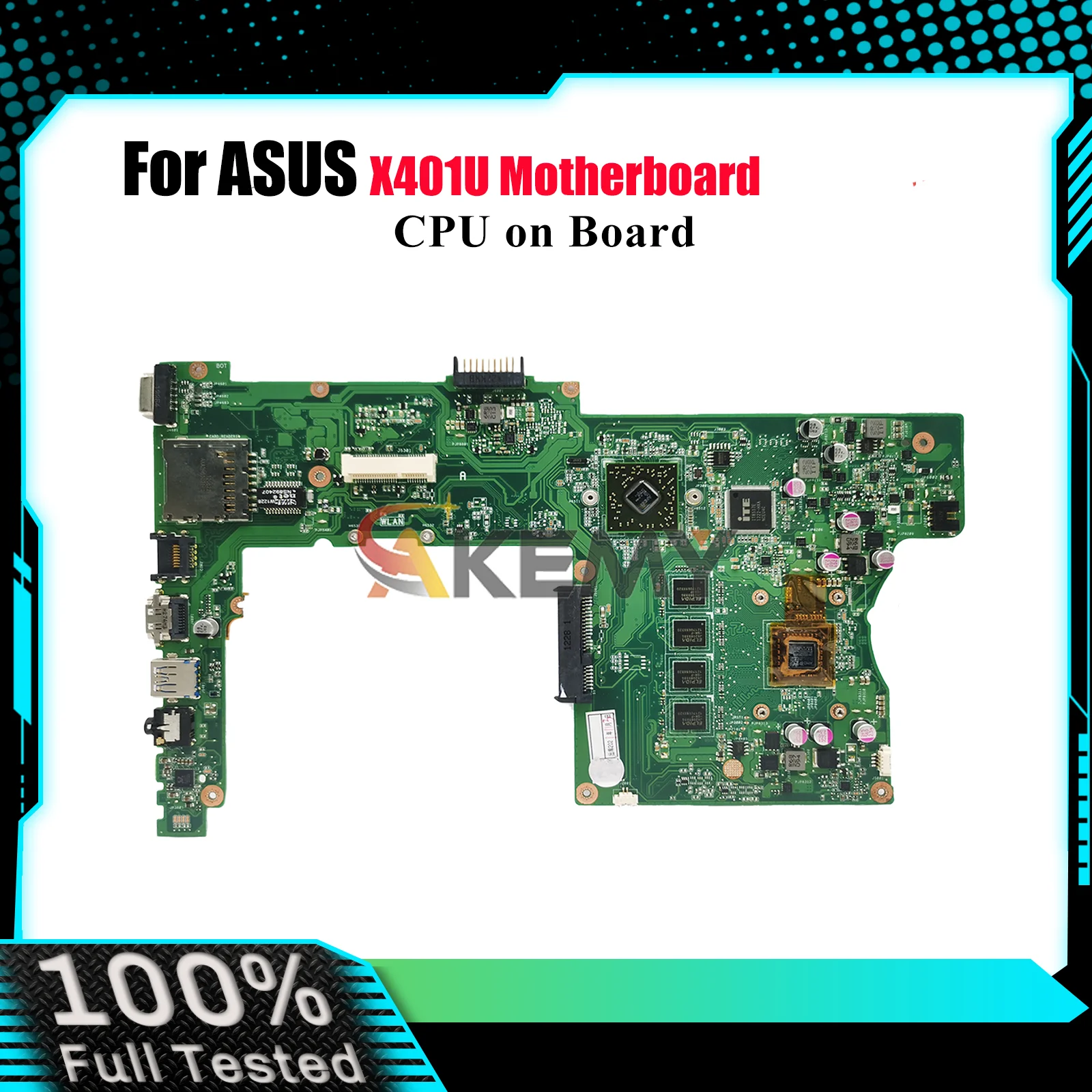 X401U Laptop Motherboard For ASUS VivoBook X401U X401U Notebook Mainboard With CPU 100% tests OK fast shipping High quality
X401U Laptop Motherboard For ASUS VivoBook X401U X401U Notebook Mainboard With CPU 100% tests OK fast shipping High quality
