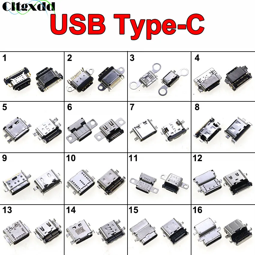 Type-C 16/24 Pin Female Socket USB Connector For Lenovo Nokia Huawei HP ASUS Acer Samsung Laptop Type C Tail Plug Charging Port
Type-C 16/24 Pin Female Socket USB Connector For Lenovo Nokia Huawei HP ASUS Acer Samsung Laptop Type C Tail Plug Charging Port
