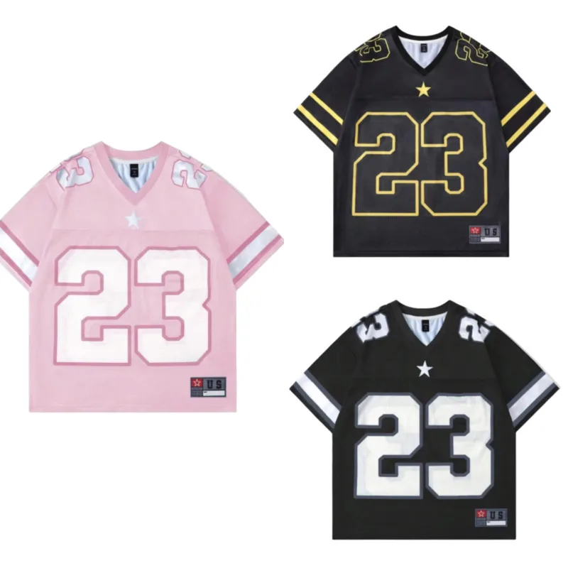 New Digtal Printed Sporty T-Shirts V-neck Casual Pink Top Breathable Quick-drying Football Tees Training Short Sleeved Top Women
New Digtal Printed Sporty T-Shirts V-neck Casual Pink Top Breathable Quick-drying Football Tees Training Short Sleeved Top Women