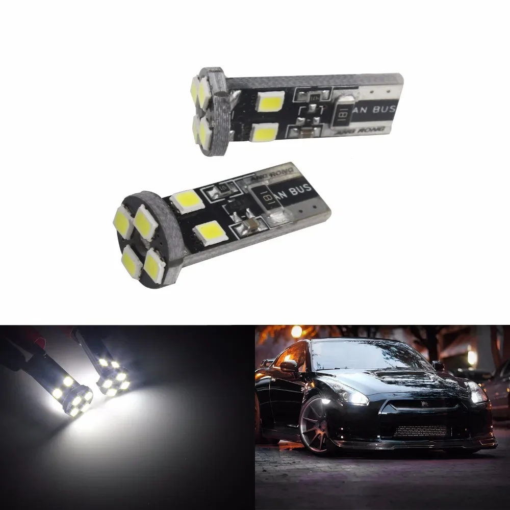 ANGRONG 2x501 T10 W5W 8 SMD Белые светодиодные боковые внутренние лампы DRL для парковки без ошибок
ANGRONG 2x501 T10 W5W 8 SMD Белые светодиодные боковые внутренние лампы DRL для парковки без ошибок