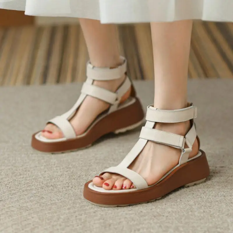 Stylish and Simple Women's Sandals Summer Shoes for Women Footwear Comfortable Soft Sole Female Shoes Ladies Flat Sandals
Stylish and Simple Women's Sandals Summer Shoes for Women Footwear Comfortable Soft Sole Female Shoes Ladies Flat Sandals