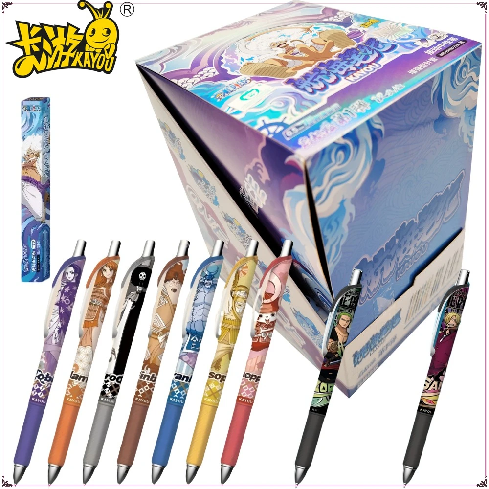 New Original KAYOU One Piece Blind Box Press Gel Pen Student Writing Smooth Black 0.5mm Ballpoint Pen Office Supplies Kids Gifts
New Original KAYOU One Piece Blind Box Press Gel Pen Student Writing Smooth Black 0.5mm Ballpoint Pen Office Supplies Kids Gifts