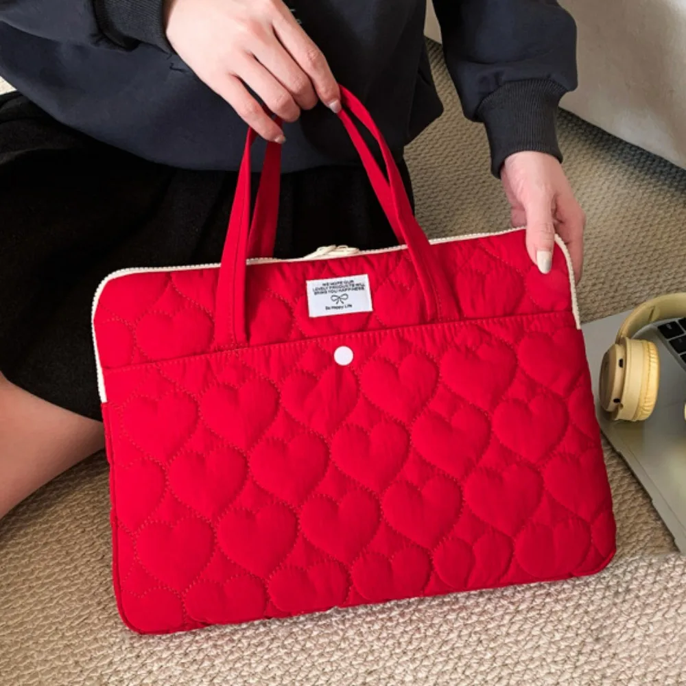 Laptop Cover Handle Style Laptop Sleeve Sweet Portable Computer Handbag Simple Lightweight Laptop Bags School
Laptop Cover Handle Style Laptop Sleeve Sweet Portable Computer Handbag Simple Lightweight Laptop Bags School
