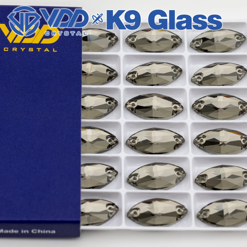 VDD S103 Черный бриллиант Navette Высочайшее качество K9 Стекло Пришивные стразы Кристалл с плоской задней частью Швейное платье со стразами и камнями
VDD S103 Черный бриллиант Navette Высочайшее качество K9 Стекло Пришивные стразы Кристалл с плоской задней частью Швейное платье со стразами и камнями