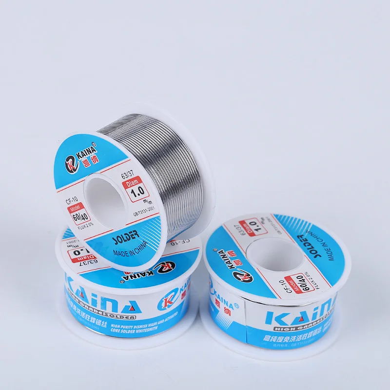 50G/100G CF-10 60/40 Solder Wire Tin 0.5/0.6/0.8/1.0/1.2/1.5/2.0mm Roll Clean Rosin Welding Core Soldering Wire Flux Reel Tube
50G/100G CF-10 60/40 Solder Wire Tin 0.5/0.6/0.8/1.0/1.2/1.5/2.0mm Roll Clean Rosin Welding Core Soldering Wire Flux Reel Tube