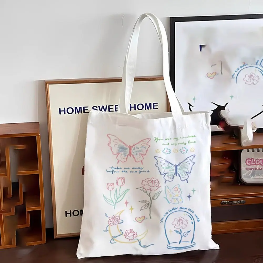 New Large Capacity Women's Hand Canva Bag Versatile Tulip Small Fresh Canvas Bags Reusable Shopping Bags Flower Shoulder Bags
New Large Capacity Women's Hand Canva Bag Versatile Tulip Small Fresh Canvas Bags Reusable Shopping Bags Flower Shoulder Bags