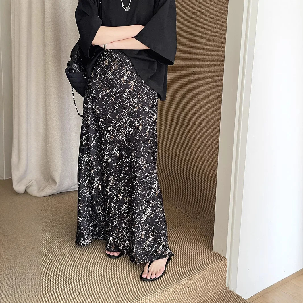Half skirt women's 2025 summer new style relaxed and lazy floral fish tail half skirt
Half skirt women's 2025 summer new style relaxed and lazy floral fish tail half skirt