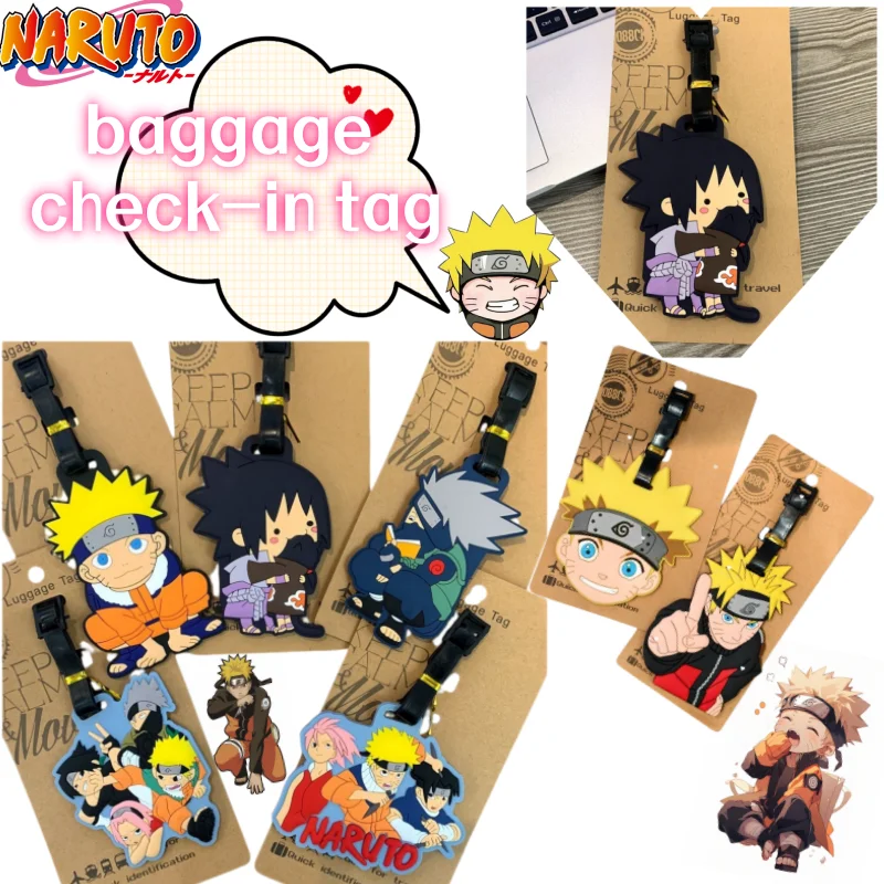 Anime Naruto Kakashi Sasuke Sakura Peripheral Fashionable Personalized Creative Travel Checked Cartoon Luggage Tag Gift
Anime Naruto Kakashi Sasuke Sakura Peripheral Fashionable Personalized Creative Travel Checked Cartoon Luggage Tag Gift