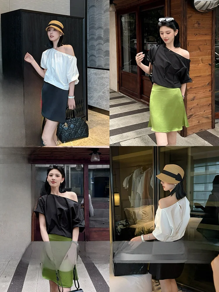 Margaux Winery oulder Bared ort Sve Thin Design Sensation irt French Sle UKILAU Polyester Blend Cool Feeling Women...
Margaux Winery oulder Bared ort Sve Thin Design Sensation irt French Sle UKILAU Polyester Blend Cool Feeling Women...