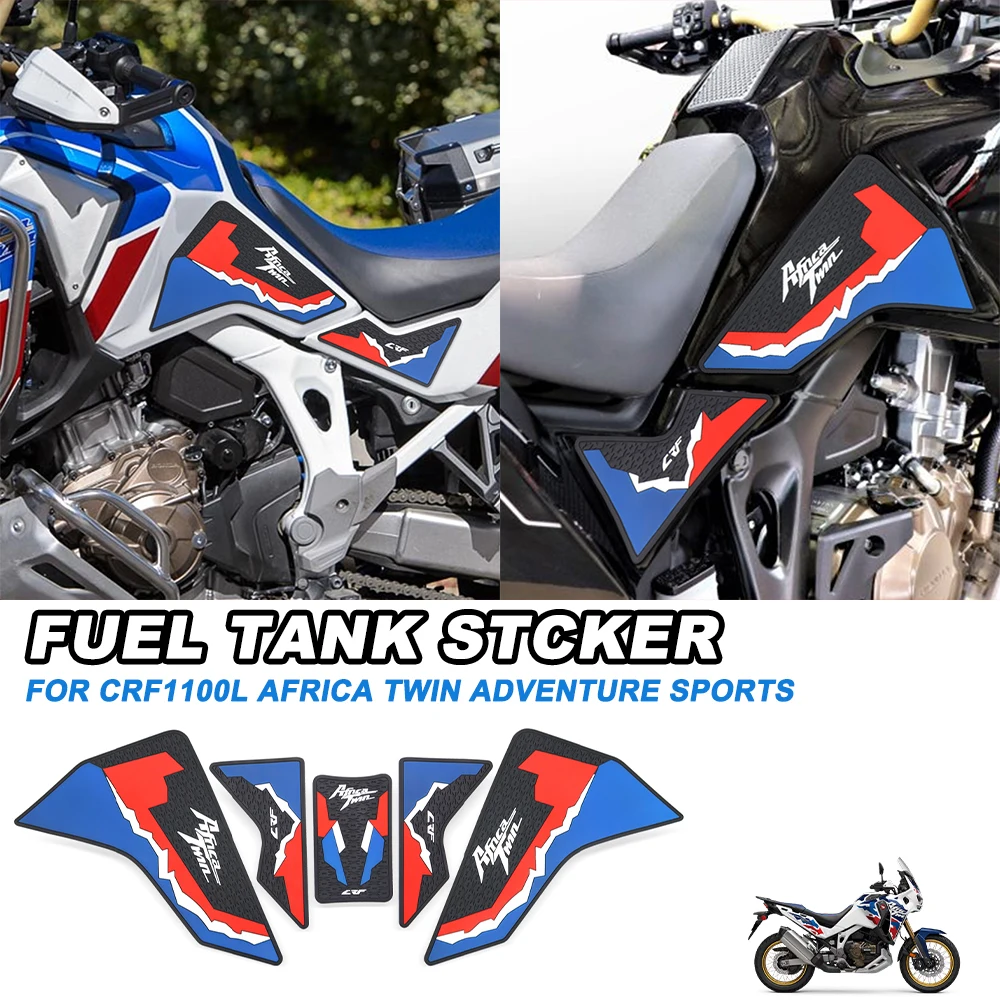 For CRF1100L Africa Twin Adventure Sports DCT 2020-2025Rubber Tank Pad Sticker Side Tank Pad Anti Scratch Decal Non-slip Sticker
For CRF1100L Africa Twin Adventure Sports DCT 2020-2025Rubber Tank Pad Sticker Side Tank Pad Anti Scratch Decal Non-slip Sticker