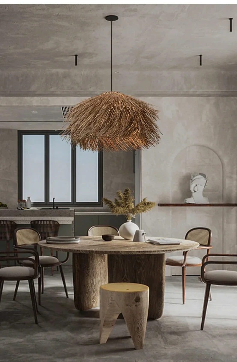 Hand Woven Rattan Hanging Lamp for Ceiling Shop Bar Grass Pendant Lights Japan Living Room Chandelier Loft Room Decor Lustre LED
Hand Woven Rattan Hanging Lamp for Ceiling Shop Bar Grass Pendant Lights Japan Living Room Chandelier Loft Room Decor Lustre LED
