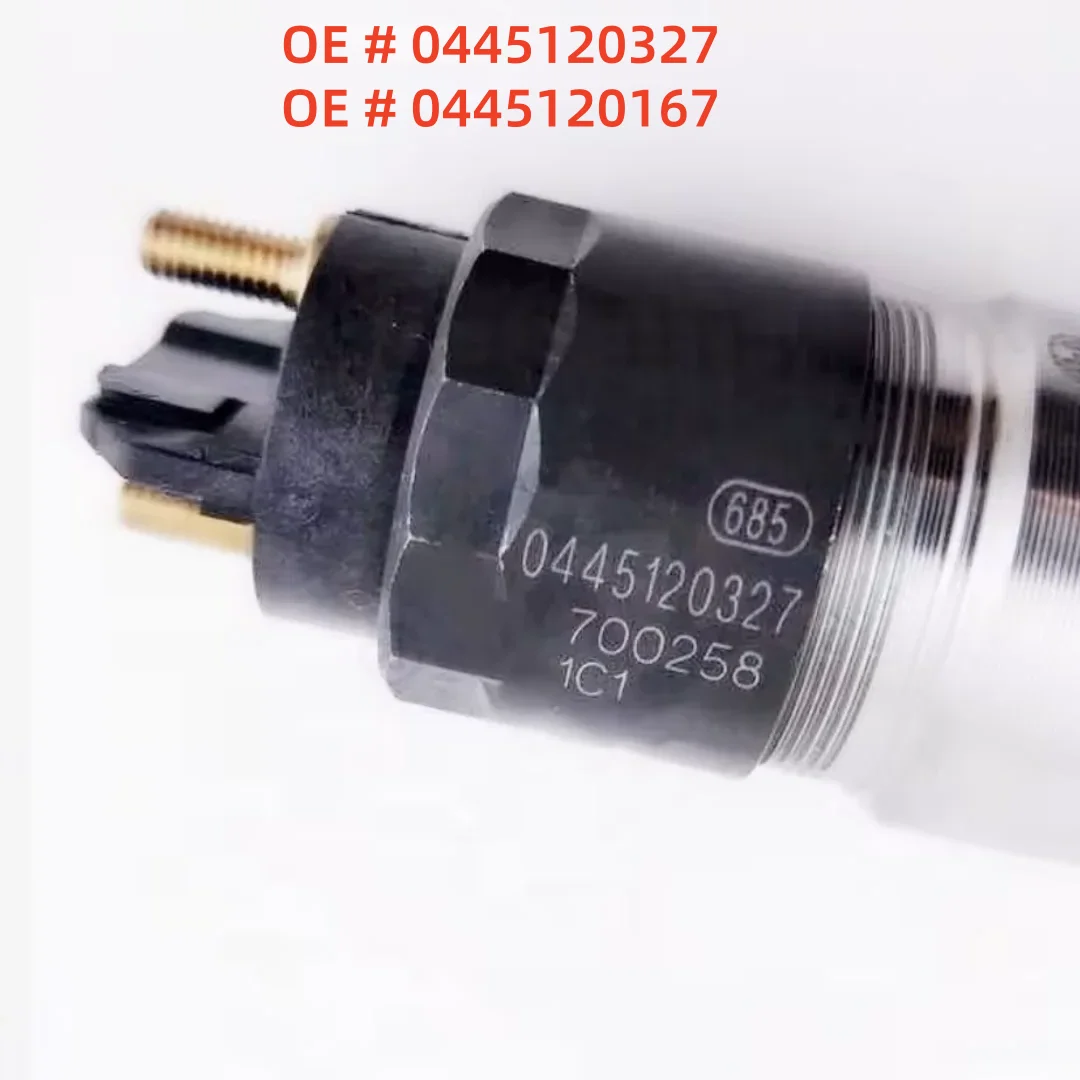 High quality New 0445120327 0445120167 Fuel Injector For Bosch Car Auto Part 7002581C1 0 9864 356 00
High quality New 0445120327 0445120167 Fuel Injector For Bosch Car Auto Part 7002581C1 0 9864 356 00
