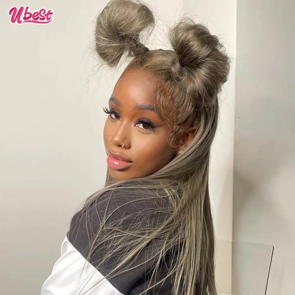 Ubest Light Grey Colored Straight 13x6 Lace Front Wigs Brazilian 100% Human Hair Transparent Glueless Wig Pre Plucked For Women
Ubest Light Grey Colored Straight 13x6 Lace Front Wigs Brazilian 100% Human Hair Transparent Glueless Wig Pre Plucked For Women