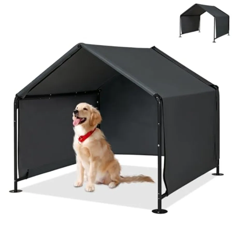 Dog Shade for Outside - Outdoor Dog Kennel for Dogs 47.2" x 47.2" x 39.4" Outdoor Sun Rain Canopy Pet House Waterproof Pet Cano
Dog Shade for Outside - Outdoor Dog Kennel for Dogs 47.2" x 47.2" x 39.4" Outdoor Sun Rain Canopy Pet House Waterproof Pet Cano