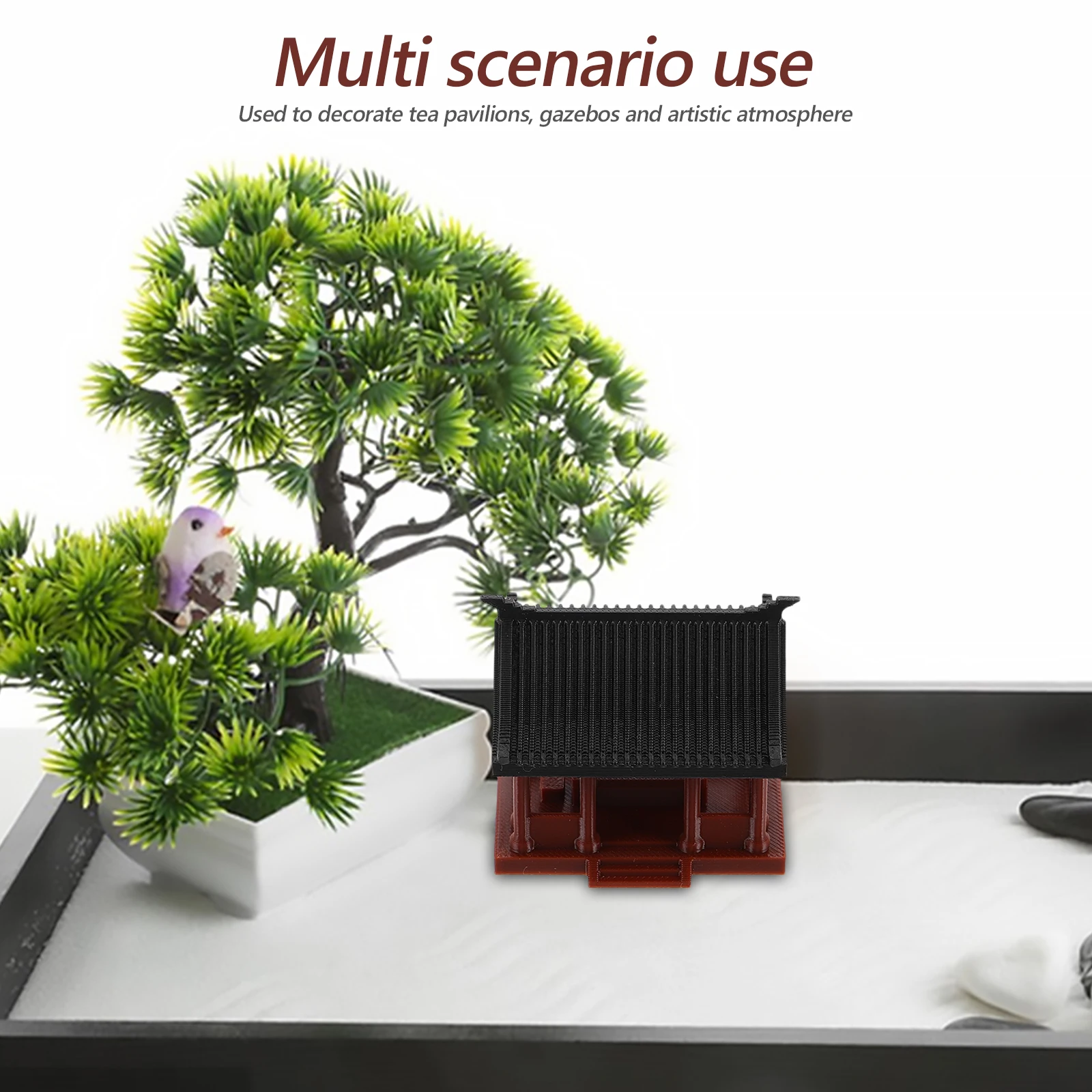 Miniature Hexagon Pagoda Statue Asian Zen Garden Decoration Bonsai Aquarium Fairy Garden Micro Landscape Ornament Chinese Style
Miniature Hexagon Pagoda Statue Asian Zen Garden Decoration Bonsai Aquarium Fairy Garden Micro Landscape Ornament Chinese Style