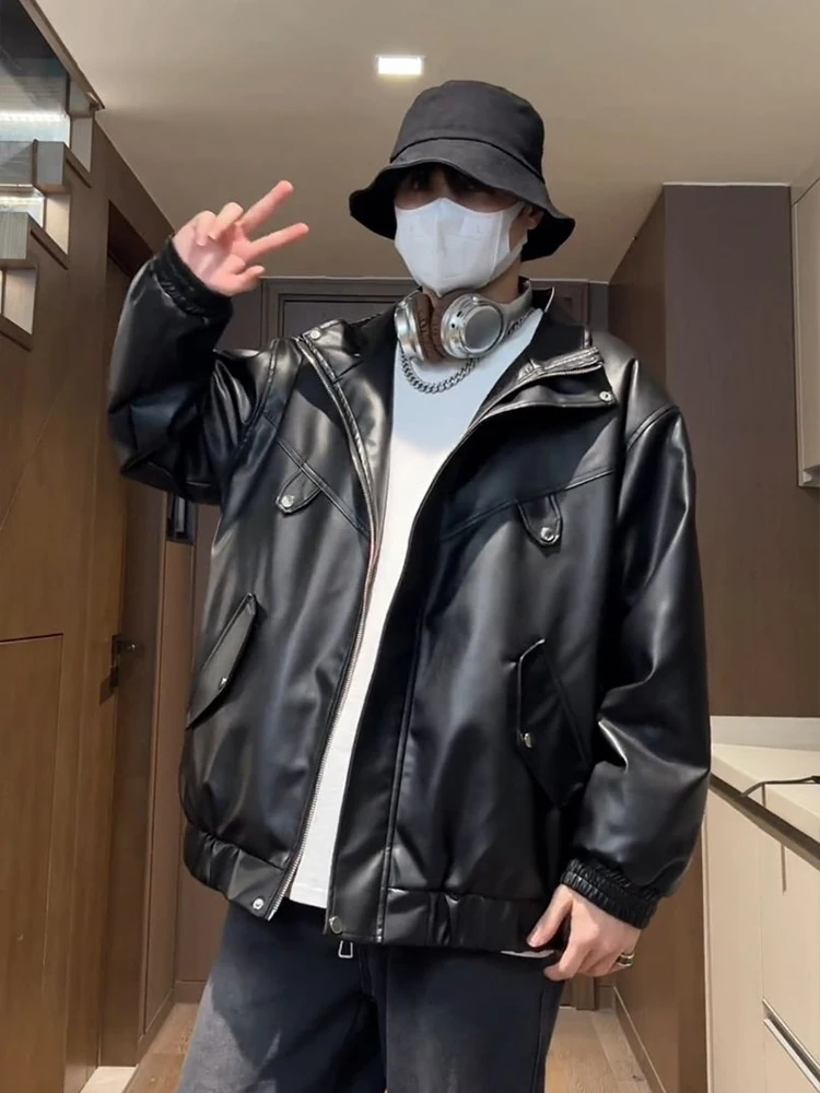 Мужская осенне-зимняя утепленная куртка из овечьей замши и кожи, в бейсбольном стиле, американская мотоциклетная хлопковая куртка, молодежная повседневная теплая куртка
Мужская осенне-зимняя утепленная куртка из овечьей замши и кожи, в бейсбольном стиле, американская мотоциклетная хлопковая куртка, молодежная повседневная теплая куртка
