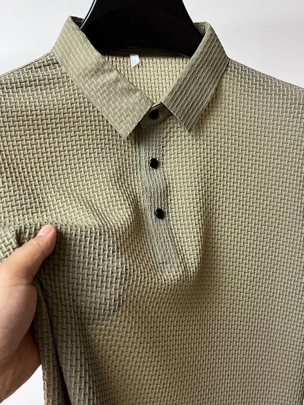 Men's Summer irt ort Sve Ice Silk Cool Feeling Embroidery Bamboo Stem Pattern Slim Fit Casual Turn-down Collar Top
Men's Summer irt ort Sve Ice Silk Cool Feeling Embroidery Bamboo Stem Pattern Slim Fit Casual Turn-down Collar Top