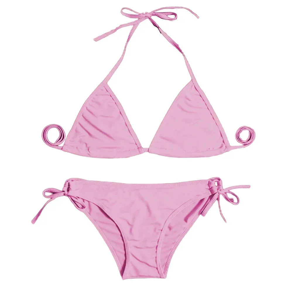 Sexy Underwear Woman Thong Women's Bikinis Set Sexy Two-piece Swimsuit Bandage Style Brazilian Breathable Solid Swimwear Summer
Sexy Underwear Woman Thong Women's Bikinis Set Sexy Two-piece Swimsuit Bandage Style Brazilian Breathable Solid Swimwear Summer