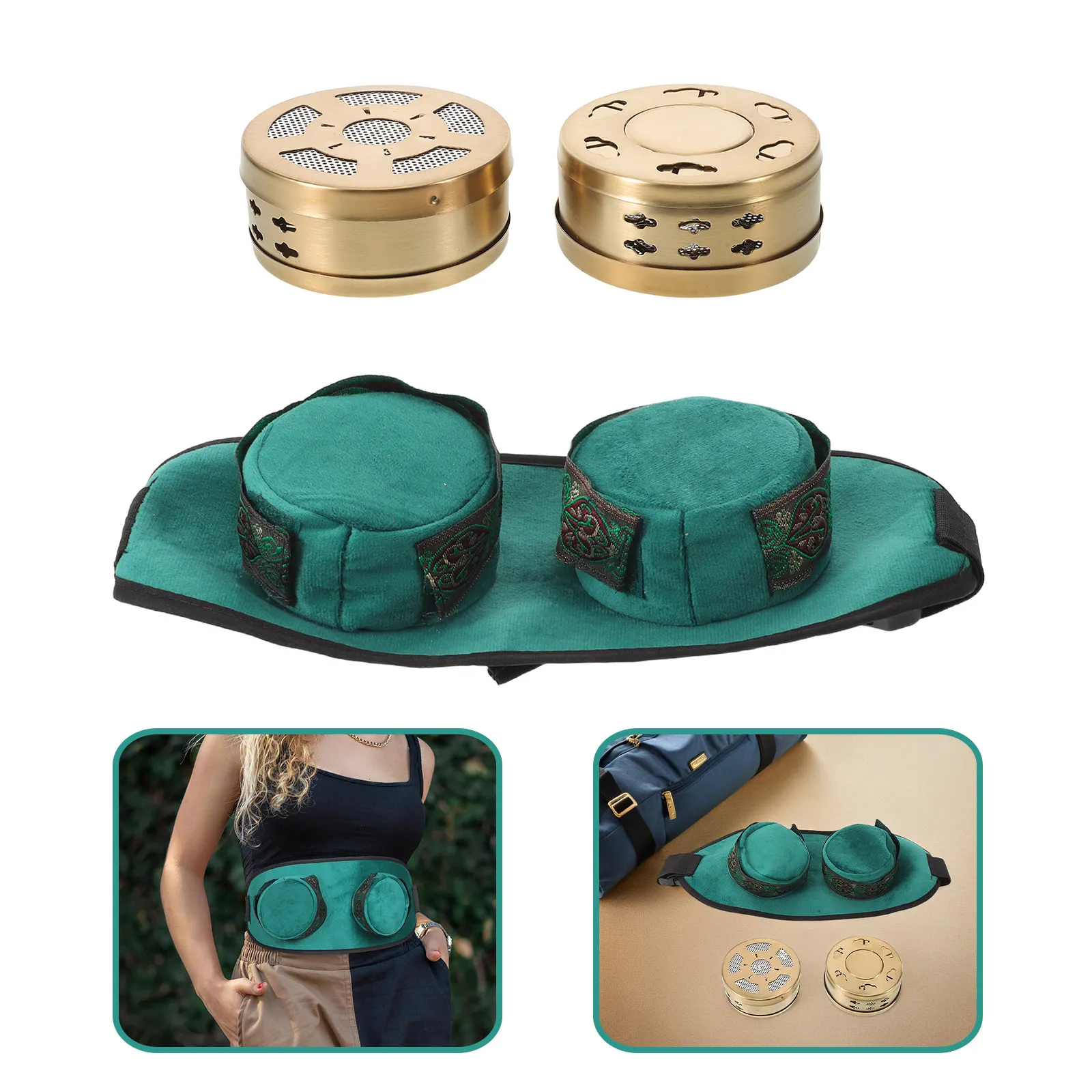 Набор для моксотерапии: портативный медный держатель для акупунктурных палочек, инструмент для расслабления коленей, шеи и талии
Набор для моксотерапии: портативный медный держатель для акупунктурных палочек, инструмент для расслабления коленей, шеи и талии