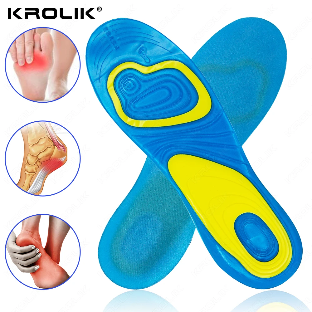 KROLIK 2 шт. SEBS уход за ногами для ног спортивные гелевые стельки для бега вставка подушка для мужчин и женщин силикагель подушечки для обуви вставка
KROLIK 2 шт. SEBS уход за ногами для ног спортивные гелевые стельки для бега вставка подушка для мужчин и женщин силикагель подушечки для обуви вставка