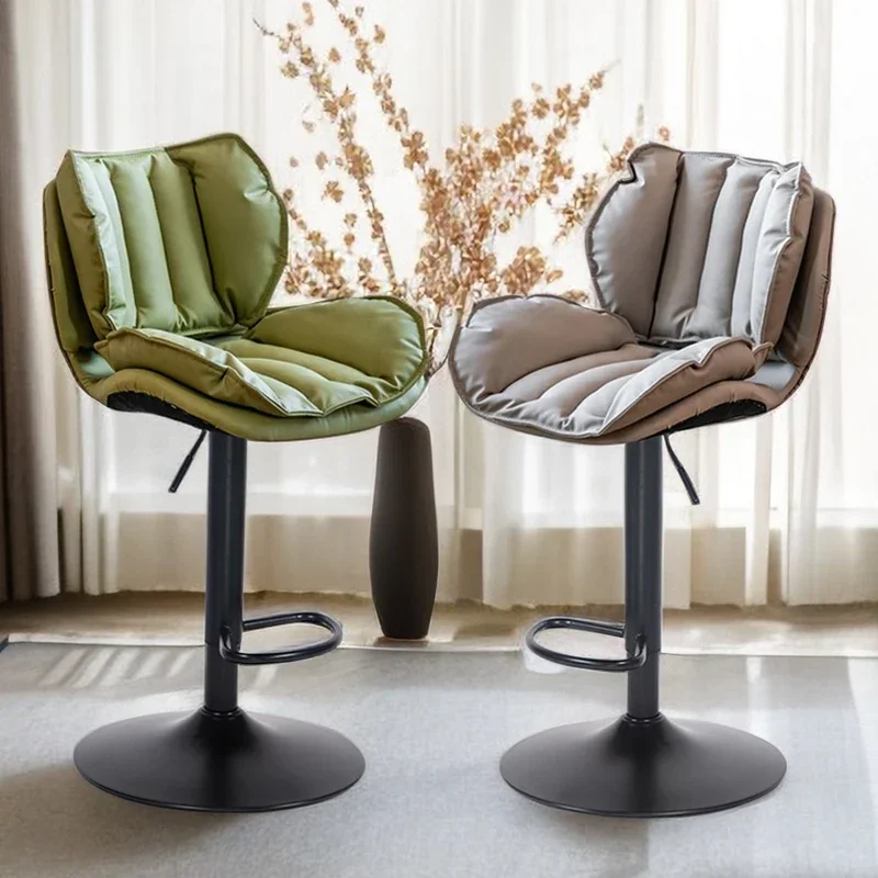 Bar chair household light luxury high stool lifting swivel bar chair cashier high chair back bar stool commercial
Bar chair household light luxury high stool lifting swivel bar chair cashier high chair back bar stool commercial