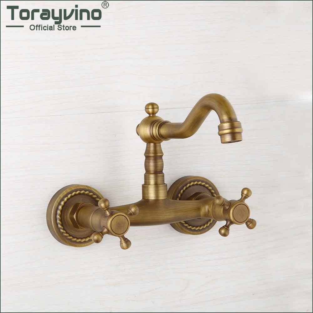 Настенный смеситель Torayvino для ванной комнаты, смеситель для ванны, смеситель с двойной ручкой, смеситель горячей и холодной воды, античный латунный смеситель для душа
Настенный смеситель Torayvino для ванной комнаты, смеситель для ванны, смеситель с двойной ручкой, смеситель горячей и холодной воды, античный латунный смеситель для душа