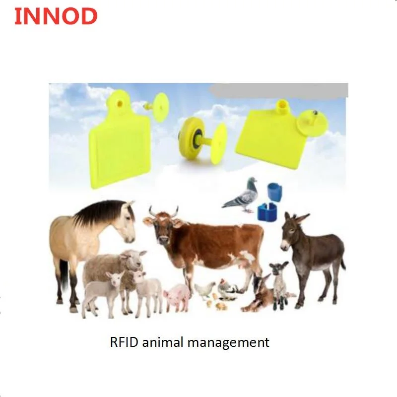 Anti-thief livestock animal ear tag UHF RFID ISO18000-6c chip electronic tags passive gen2 for animal warehouse management
Anti-thief livestock animal ear tag UHF RFID ISO18000-6c chip electronic tags passive gen2 for animal warehouse management
