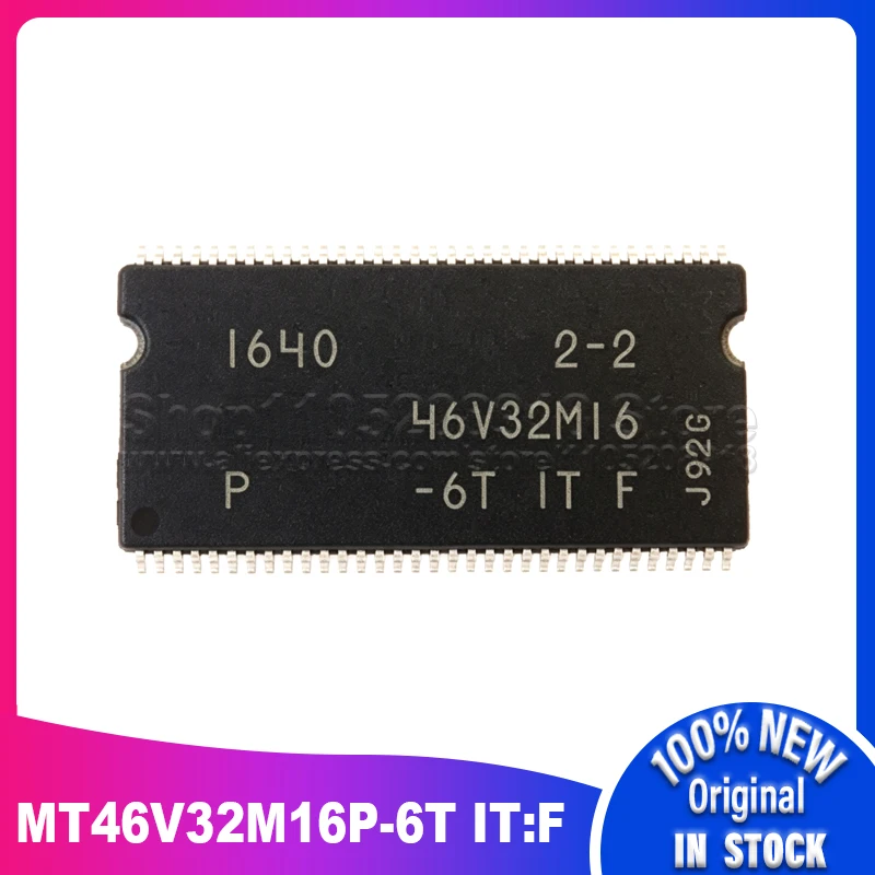 10PCS/LOT 46V32M16 MT46V32M16P-6T IT:F 46V32M16P-6T IT:F MT46V32M16P 100% New Spot stock
10PCS/LOT 46V32M16 MT46V32M16P-6T IT:F 46V32M16P-6T IT:F MT46V32M16P 100% New Spot stock