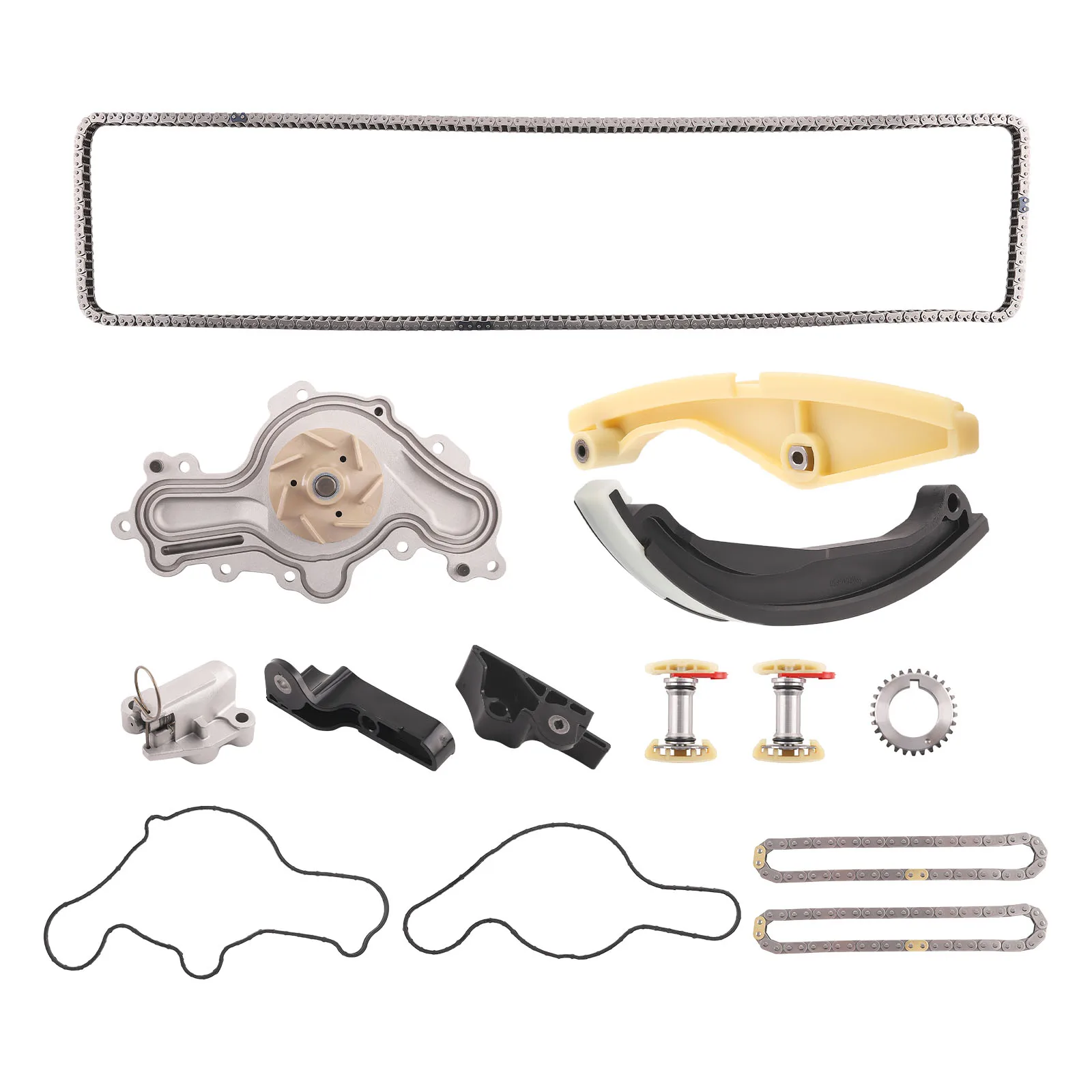 Timing Chain w/ Crank Gear Water Pump Set for Ford Edge/Explore/Taurus 3.5L/3.7L
Timing Chain w/ Crank Gear Water Pump Set for Ford Edge/Explore/Taurus 3.5L/3.7L