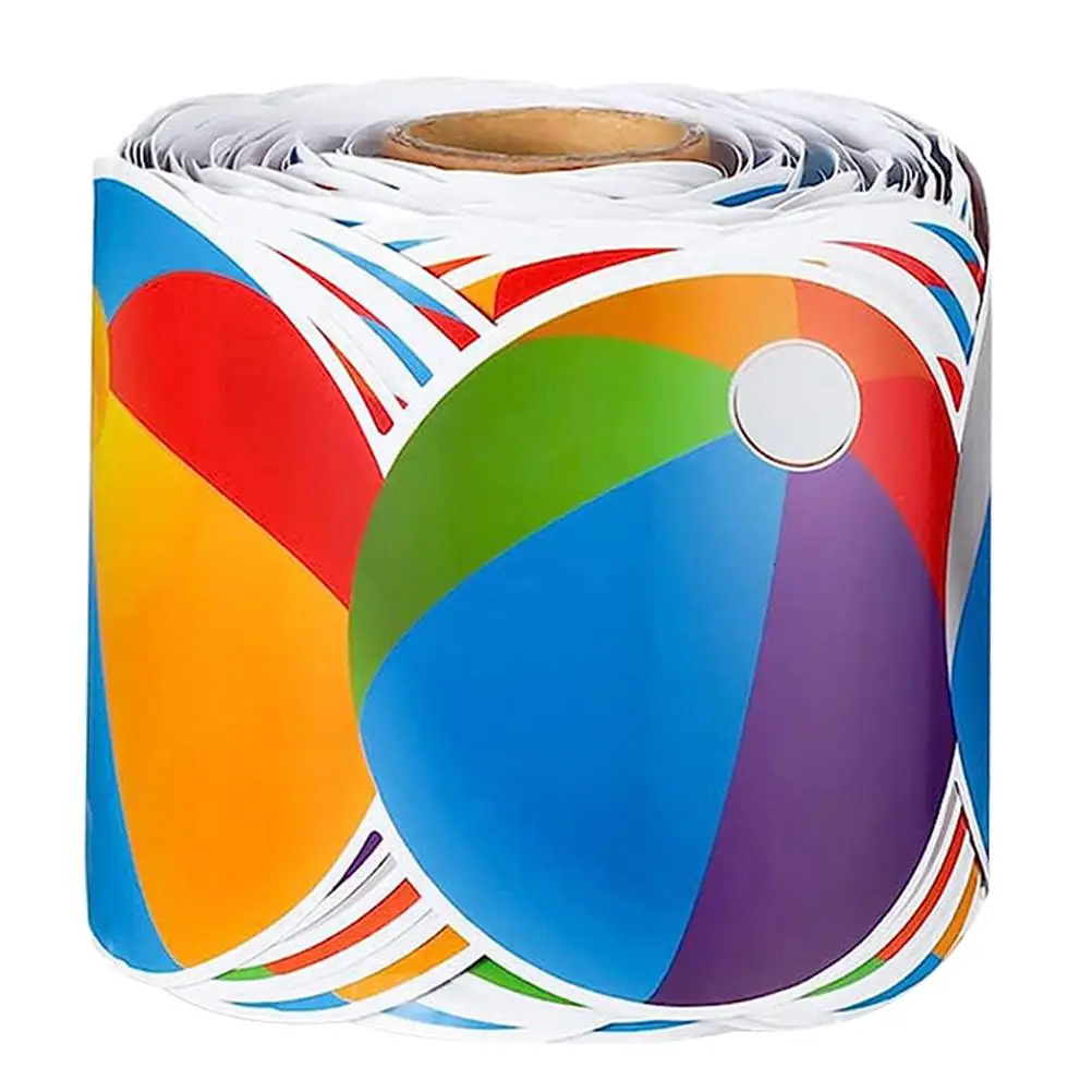 1 Roll Bulletin Board Border Sticker Blackboard Border Paper Beach Ball Pattern Border Sticker Ball Border Sticker Blackboard Bo
1 Roll Bulletin Board Border Sticker Blackboard Border Paper Beach Ball Pattern Border Sticker Ball Border Sticker Blackboard Bo