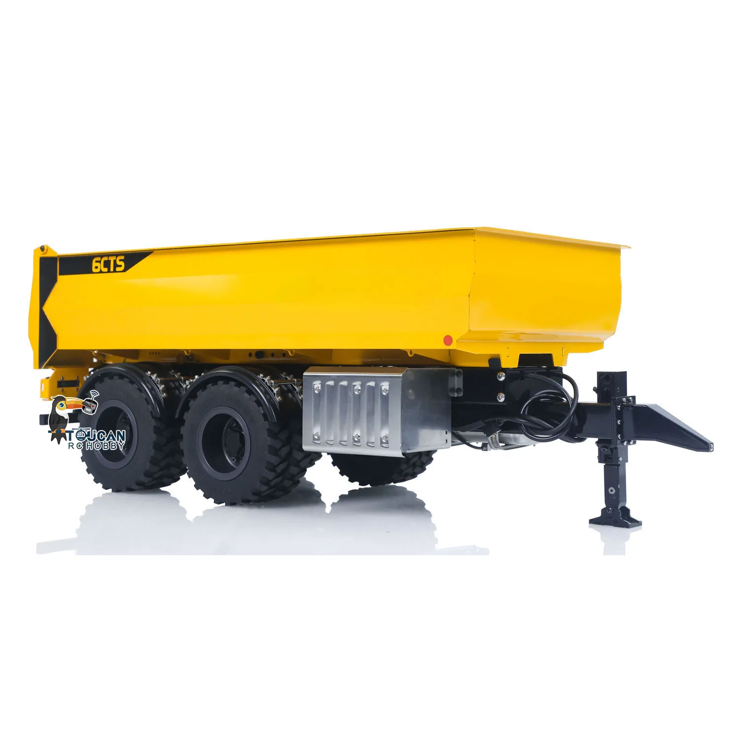 Toy 1/14 2 Axels Metal RC Hydraulic Dump Trailer Truck W/ Support Leg for Toy LR914 Radio Control Wheeled Excavator Digger Model
Toy 1/14 2 Axels Metal RC Hydraulic Dump Trailer Truck W/ Support Leg for Toy LR914 Radio Control Wheeled Excavator Digger Model