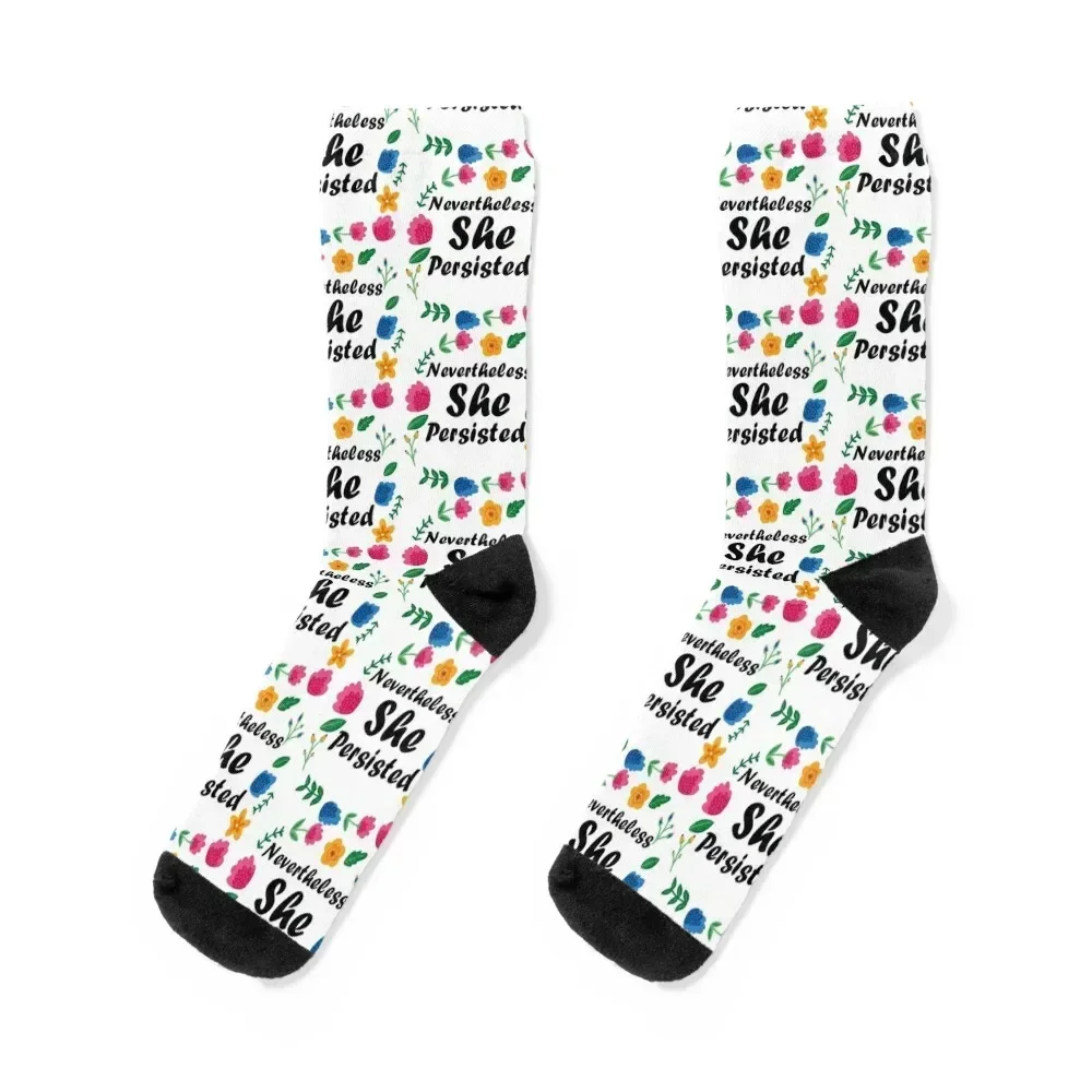 Nevertheless She Persisted Socks snow New year's Socks Man Women's
Nevertheless She Persisted Socks snow New year's Socks Man Women's